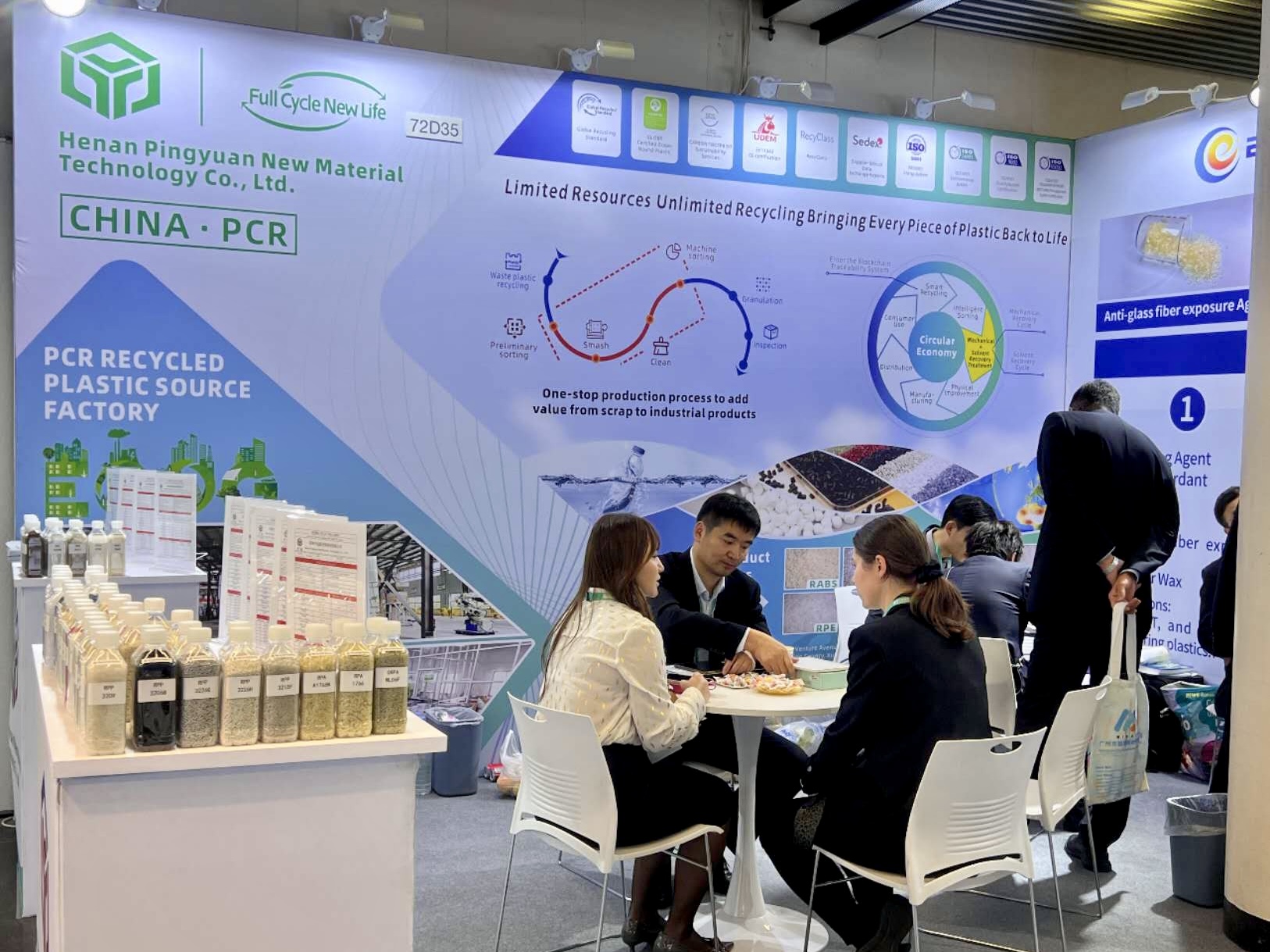 国产麻豆MD传媒视频新材料（liào）閃耀2025 K展：中國（guó）PCR再（zài）生塑料企業推動循環經濟（jì）創新