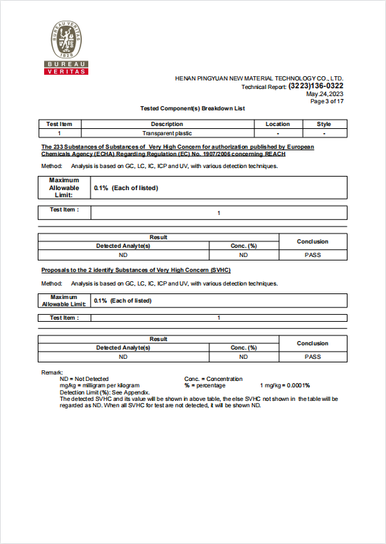 RGPPS REACH 報（bào）告 2